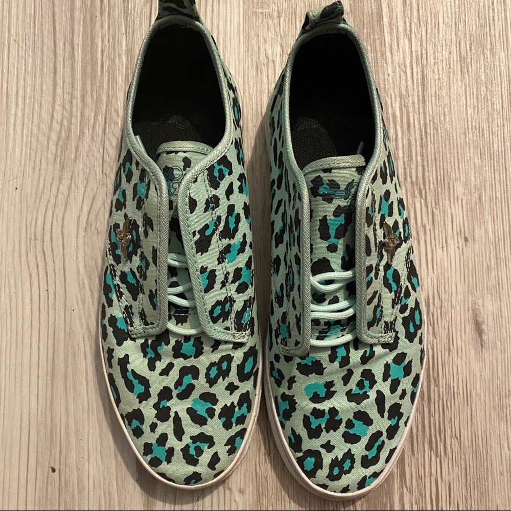 Creative Recreation Lacava BayTealCheetah Sneakers